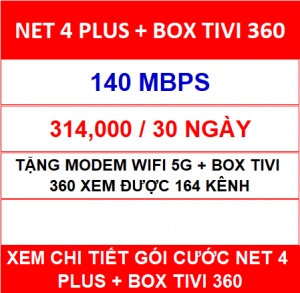 Net 4 Plus Box Tivi 360