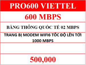 PR600 VIETTEL