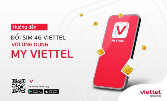 Doi Sim 4g Mien Phi Tren App My Viettel
